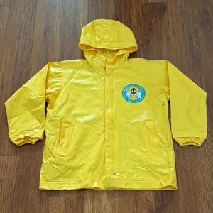 Vintage 1996 Warner Studio Looney Tunes PVC Raincoat Kids Medium Sylvester Bugs